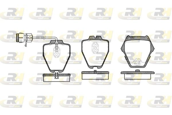 Гальмівні колодки дискові ROADHOUSE 275212 - zapix