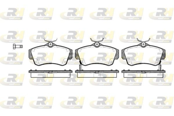 Гальмівні колодки дискові ROADHOUSE 275302 - zapix