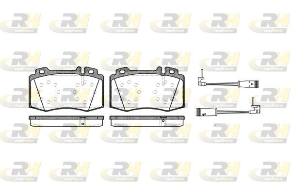 Гальмівні колодки дискові ROADHOUSE 276902 - zapix