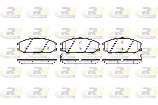 Гальмівні колодки дискові ROADHOUSE 277112 - zapix