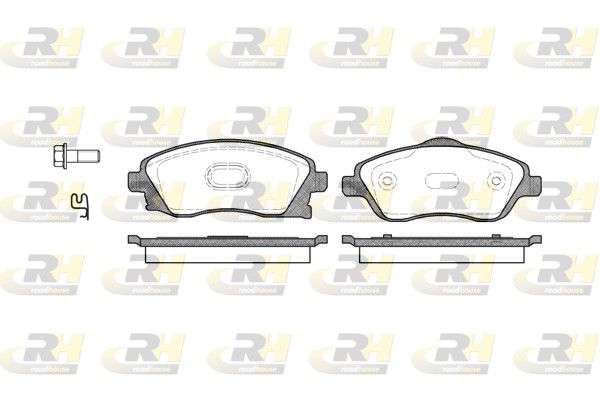Гальмівні колодки дискові ROADHOUSE 277412 - zapix