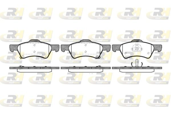 Гальмівні колодки дискові ROADHOUSE 281002 - zapix