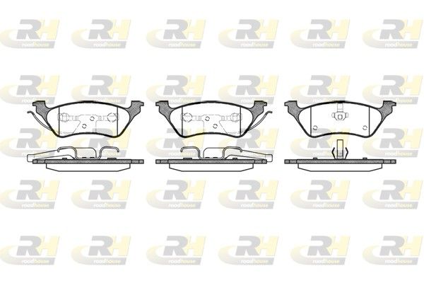 Гальмівні колодки дискові ROADHOUSE 281100 - zapix