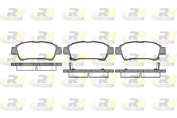 Гальмівні колодки дискові ROADHOUSE 282002 - zapix