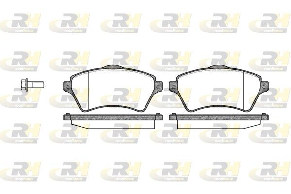 Гальмівні колодки дискові ROADHOUSE 282200 - zapix