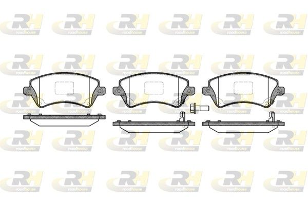 Гальмівні колодки дискові ROADHOUSE 282212 - zapix
