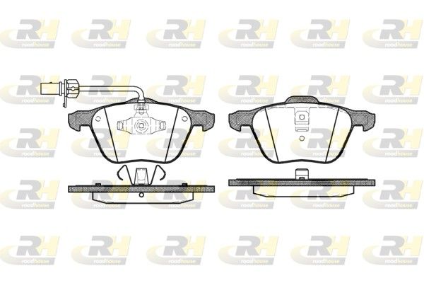 Гальмівні колодки дискові ROADHOUSE 283602 - zapix