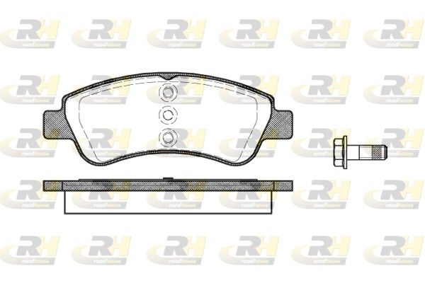 Гальмівні колодки дискові ROADHOUSE 284020 - zapix