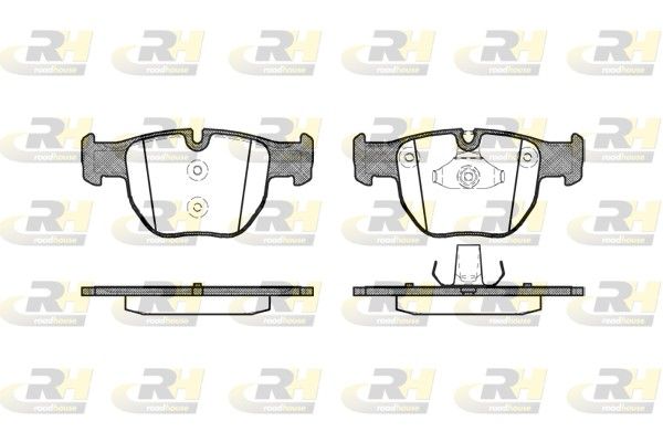 Гальмівні колодки дискові ROADHOUSE 297900 - zapix