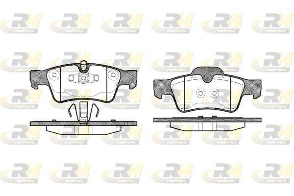 Гальмівні колодки дискові ROADHOUSE 299110 - zapix