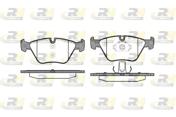 Гальмівні колодки дискові ROADHOUSE 296300 - zapix