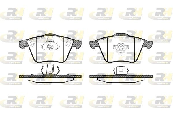 Гальмівні колодки дискові ROADHOUSE 296420 - zapix
