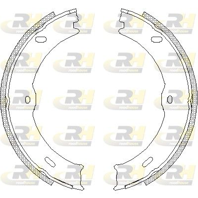 Гальмівні колодки ручника (барабанні) ROADHOUSE 474600 - zapix