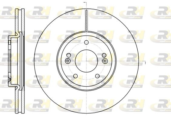 Гальмівний диск ROADHOUSE 6110210 - zapix