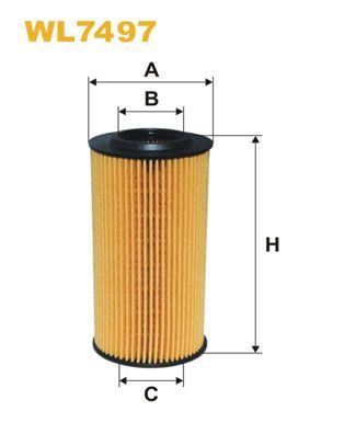 Оливний фільтр WIX FILTERS WL7497
