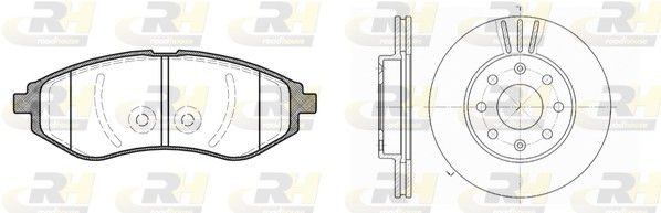 Гальмівні колодки дискові ROADHOUSE 898600 - zapix