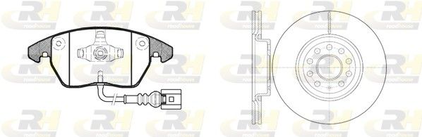 Гальмівні колодки дискові ROADHOUSE 8103002 - zapix
