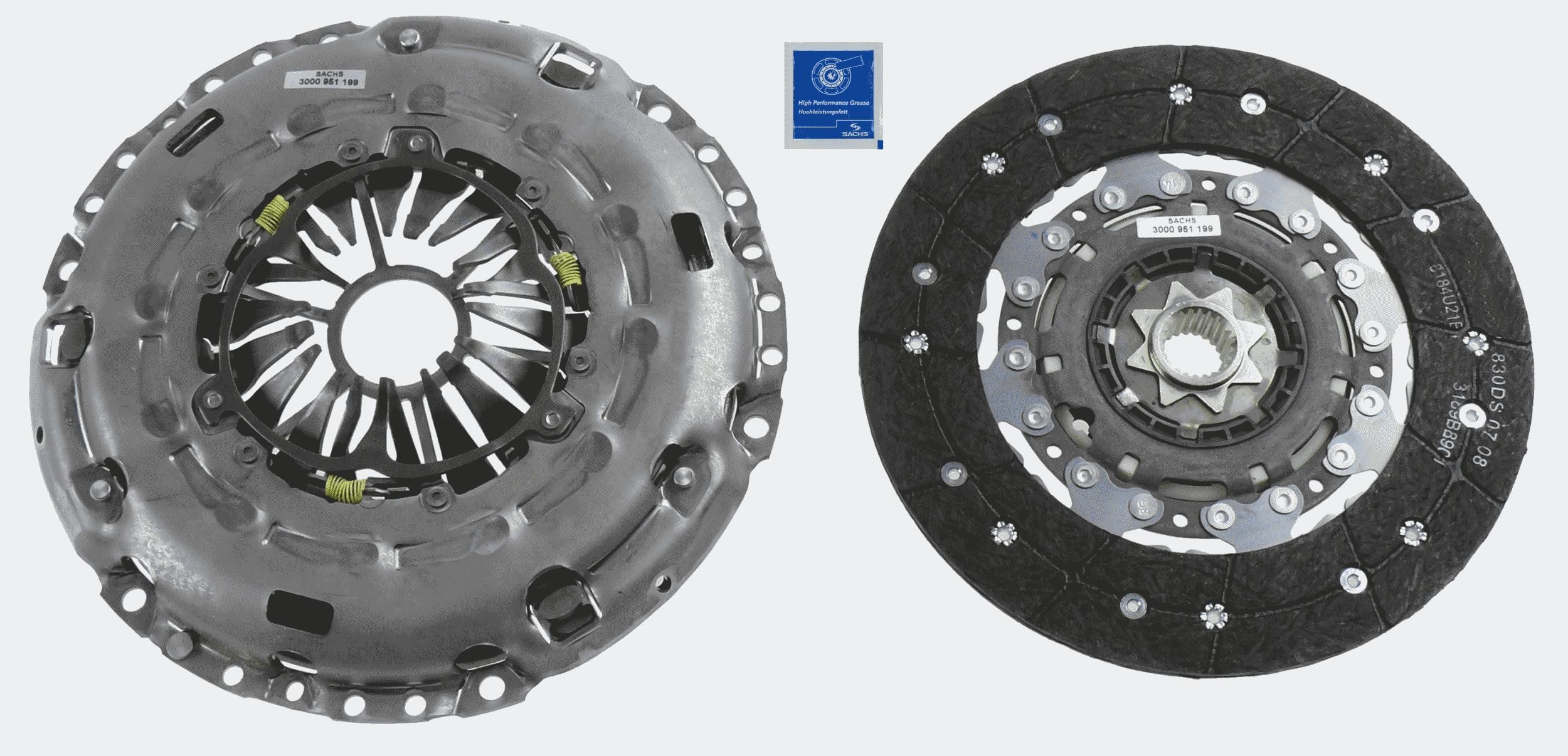 Комплект зчеплення SACHS 3000951199 - zapix