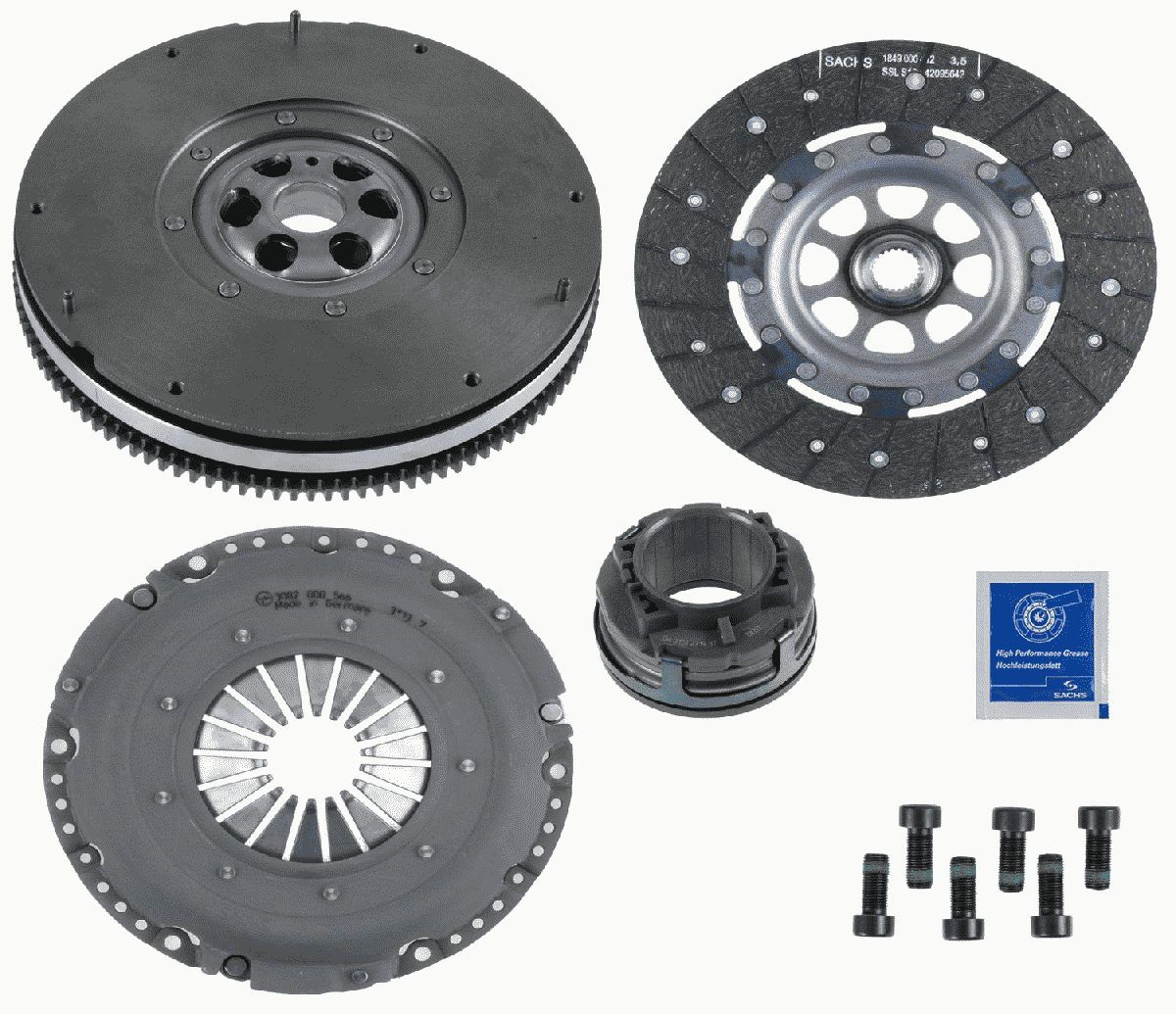 Комплект зчеплення SACHS 2290601069 - zapix