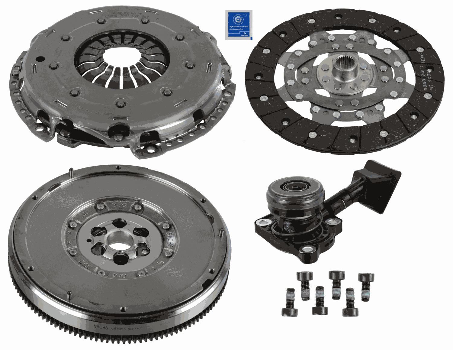 Комплект зчеплення SACHS 2290601156 - zapix