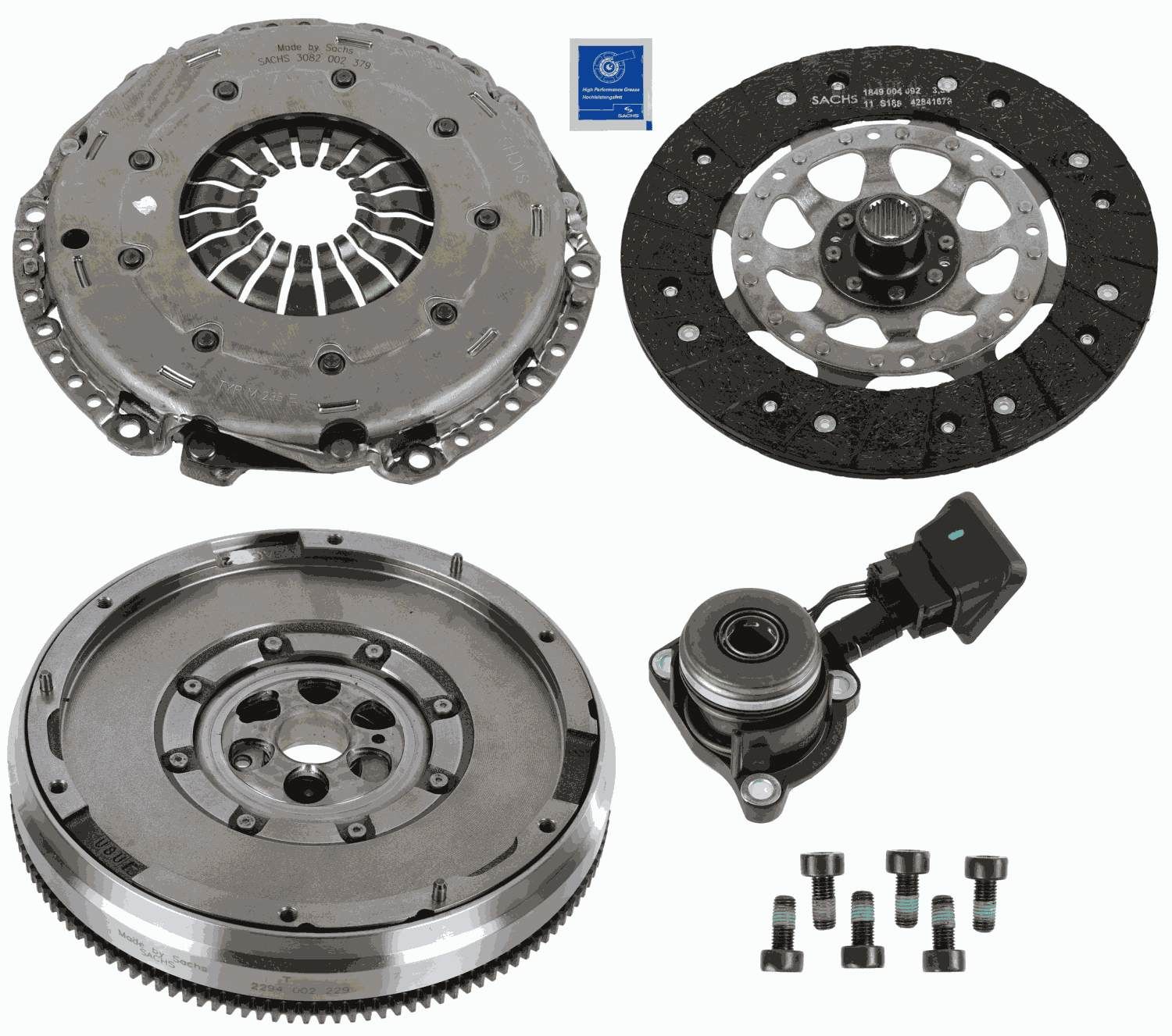 Комплект зчеплення SACHS 2290601160 - zapix