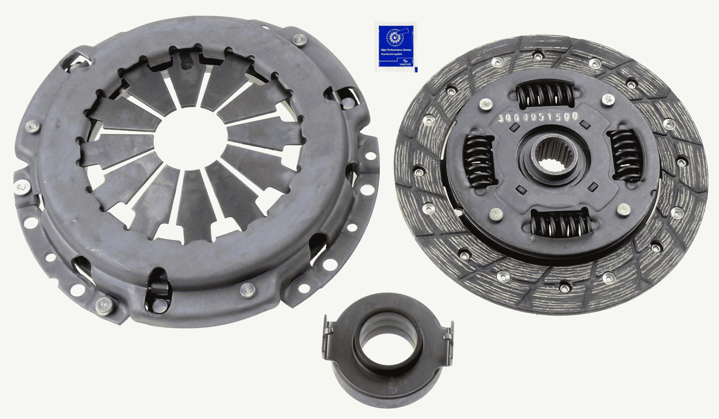 Комплект зчеплення SACHS 3000951506 - zapix
