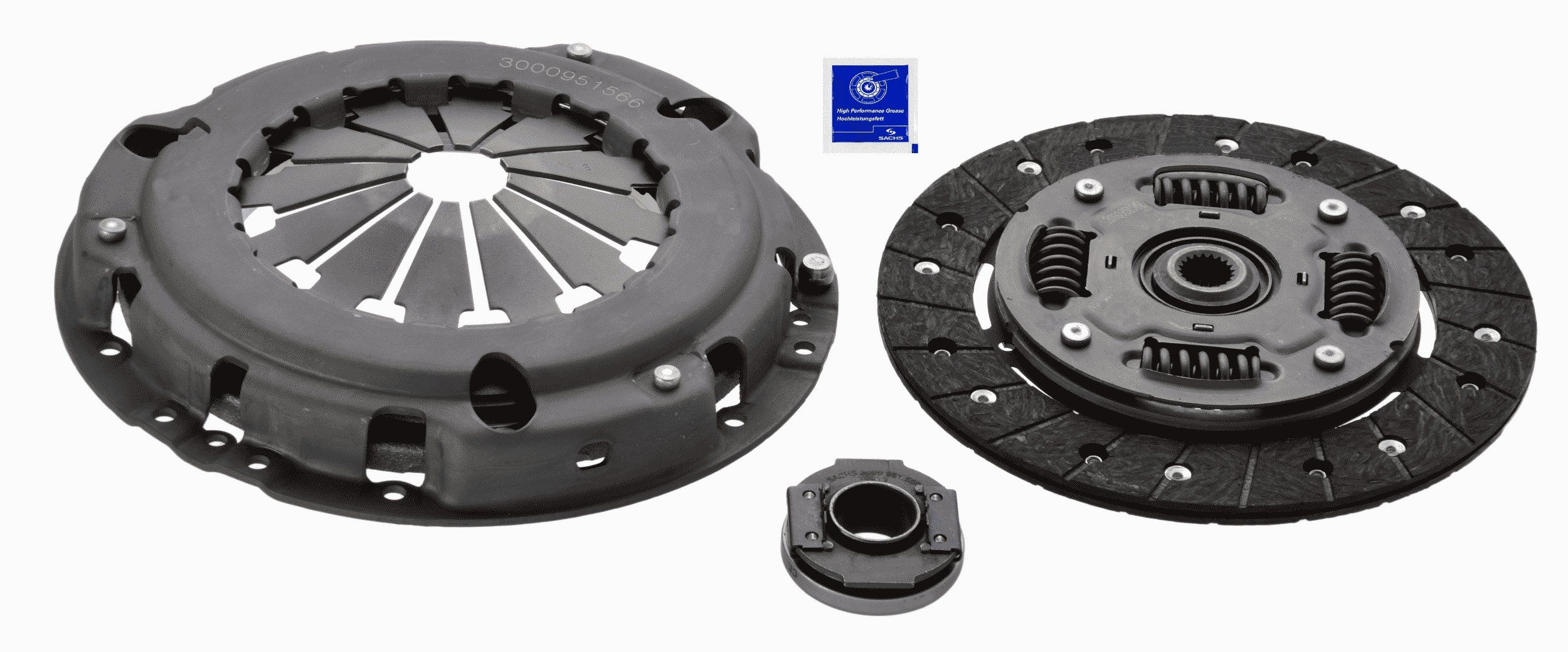 Комплект зчеплення SACHS 3000951566 - zapix