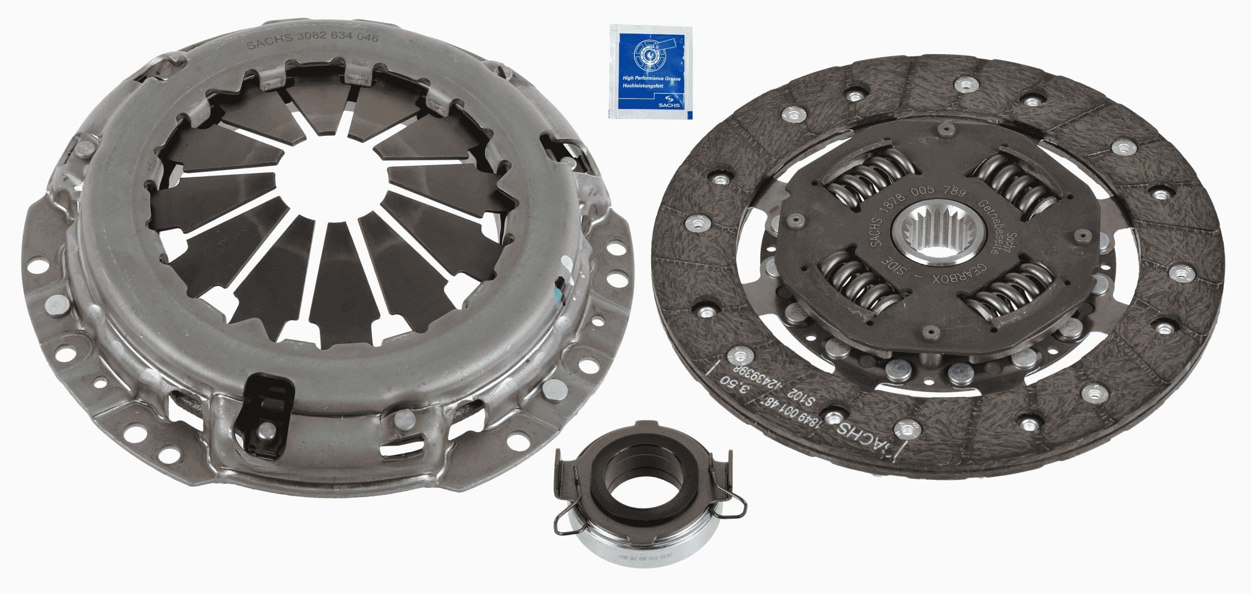 Комплект зчеплення SACHS 3000951621 - zapix
