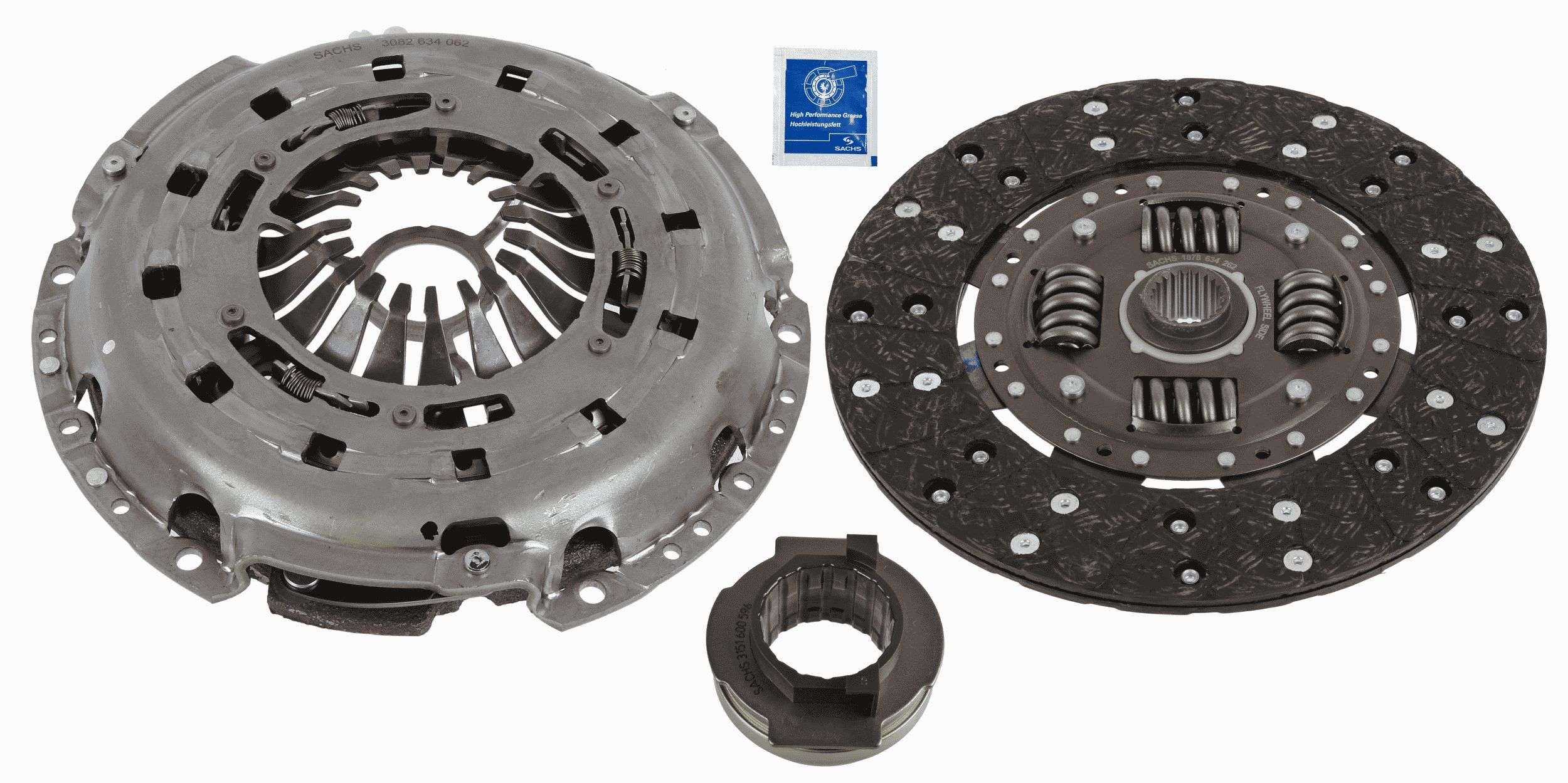 Комплект зчеплення SACHS 3000951662 - zapix