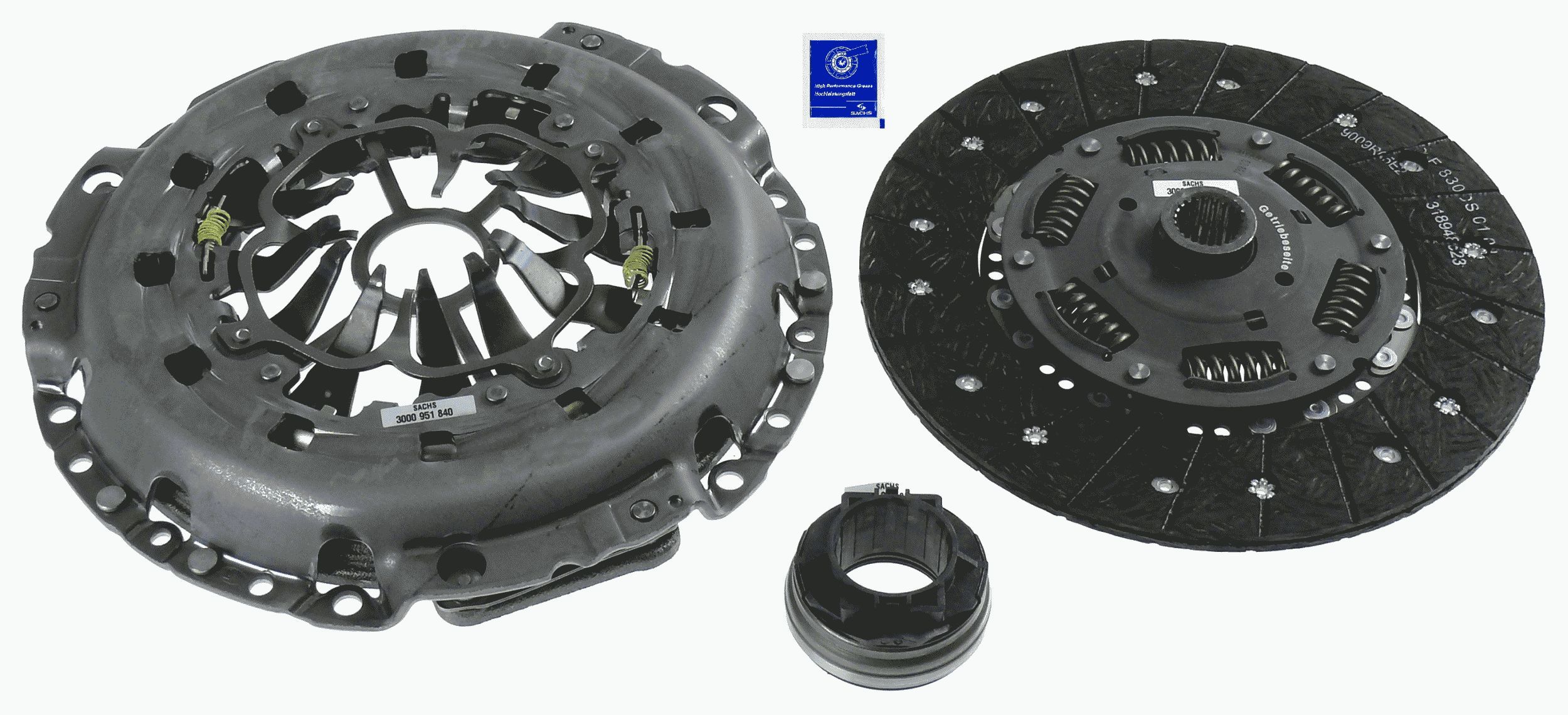 Комплект зчеплення SACHS 3000951840 - zapix