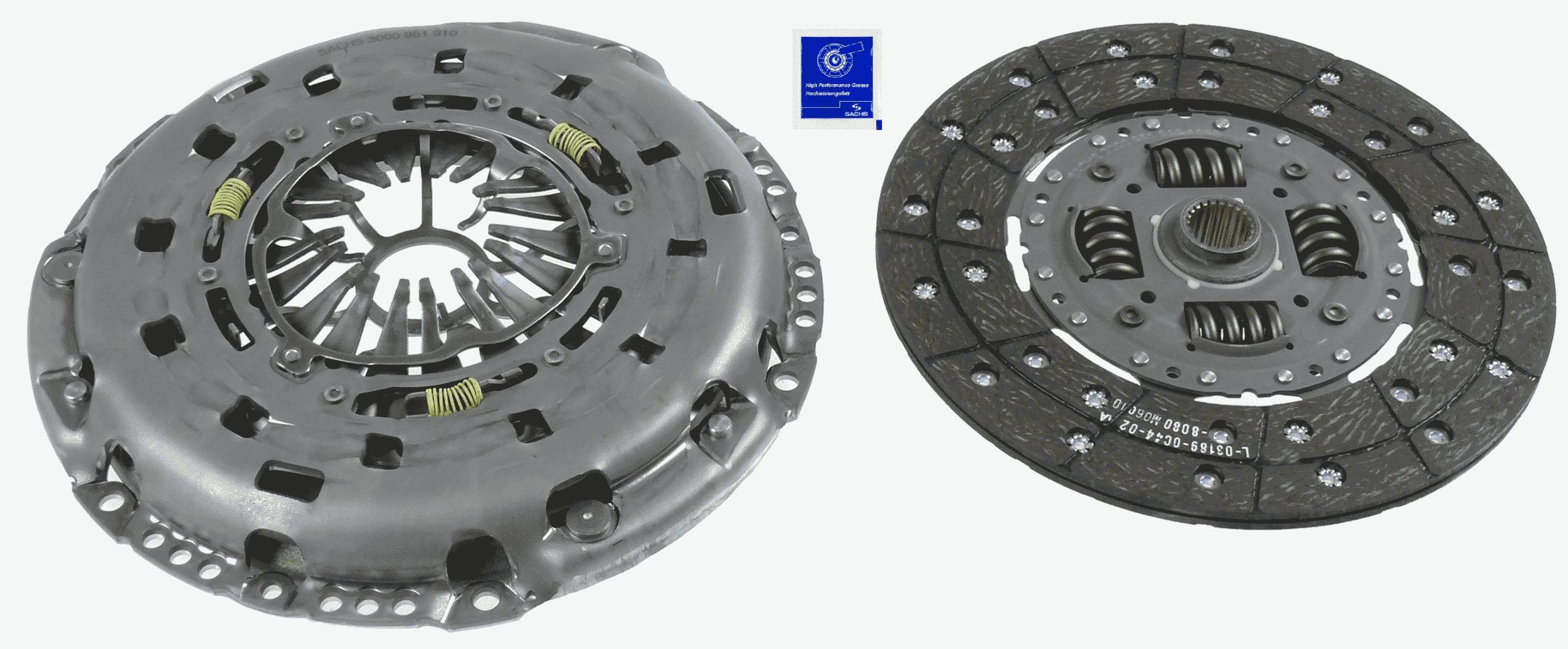 Комплект зчеплення SACHS 3000951910 - zapix