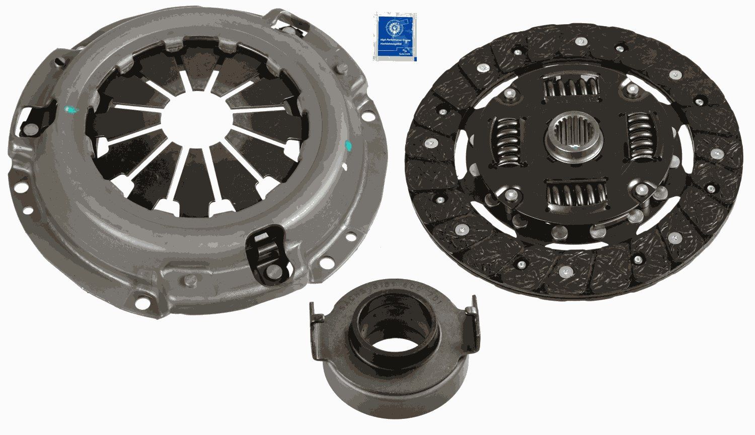 Комплект зчеплення SACHS 3000954445 - zapix
