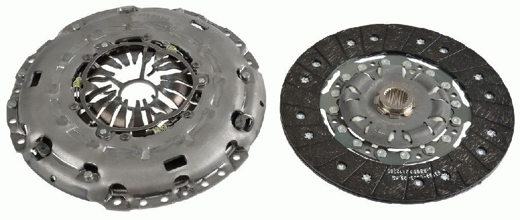 Комплект зчеплення SACHS 3000950940 - zapix