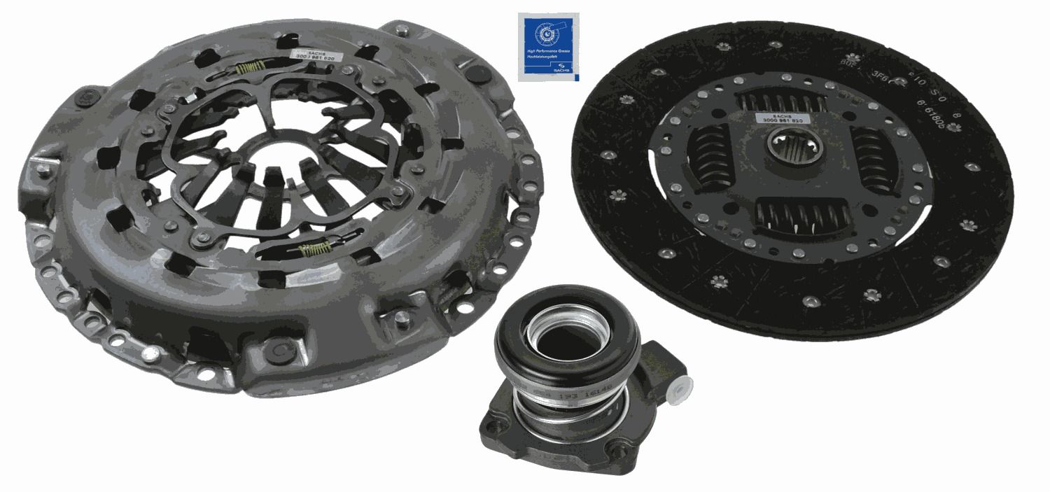 Комплект зчеплення SACHS 3000990188 - zapix