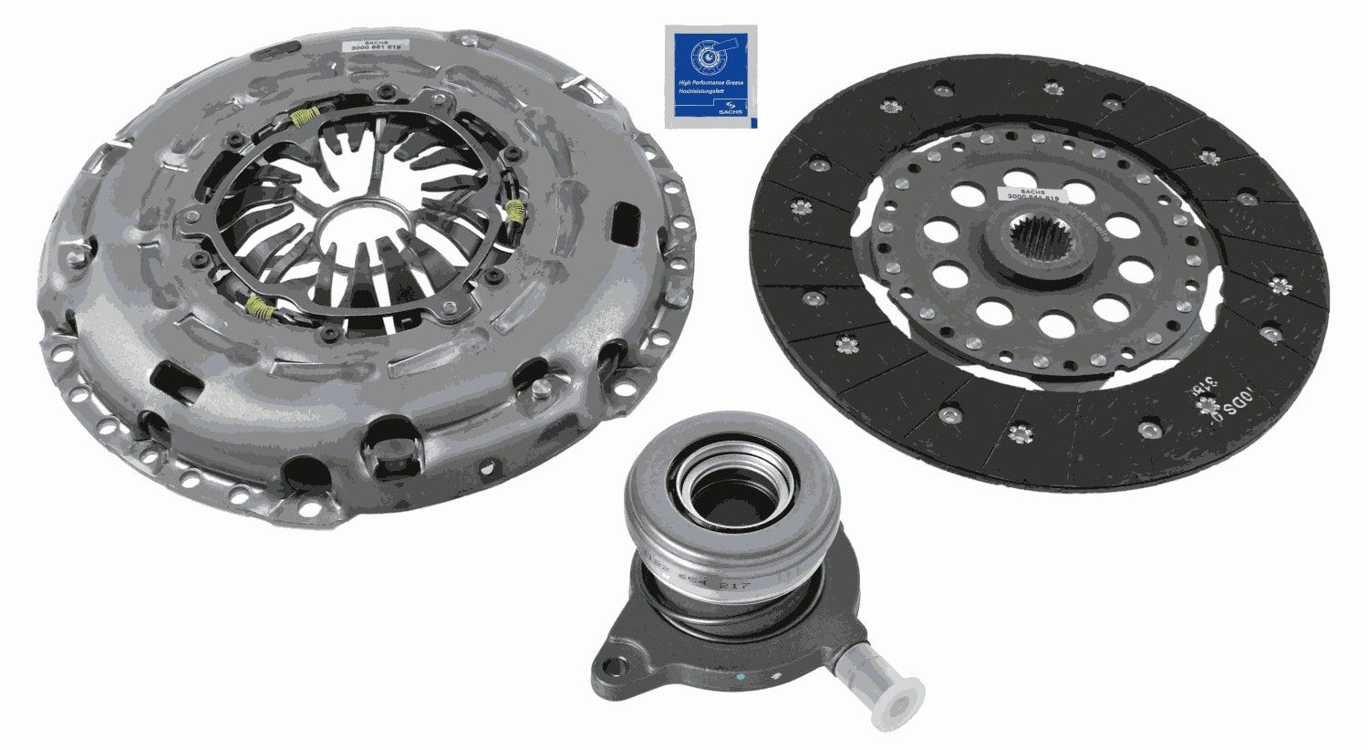 Комплект зчеплення SACHS 3000990192 - zapix