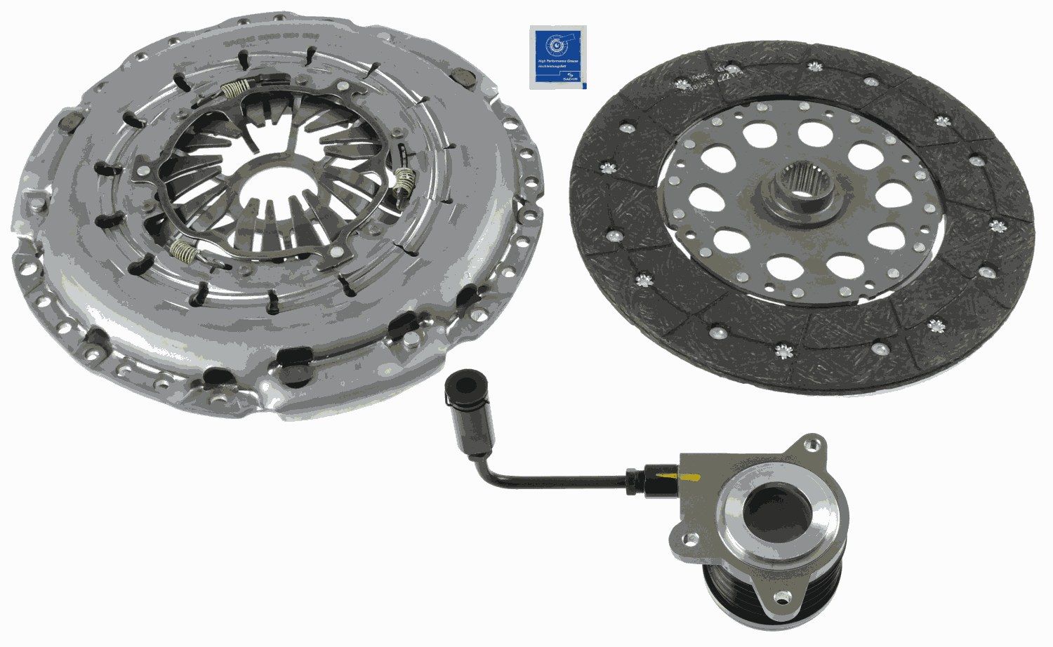 Комплект зчеплення SACHS 3000990293 - zapix