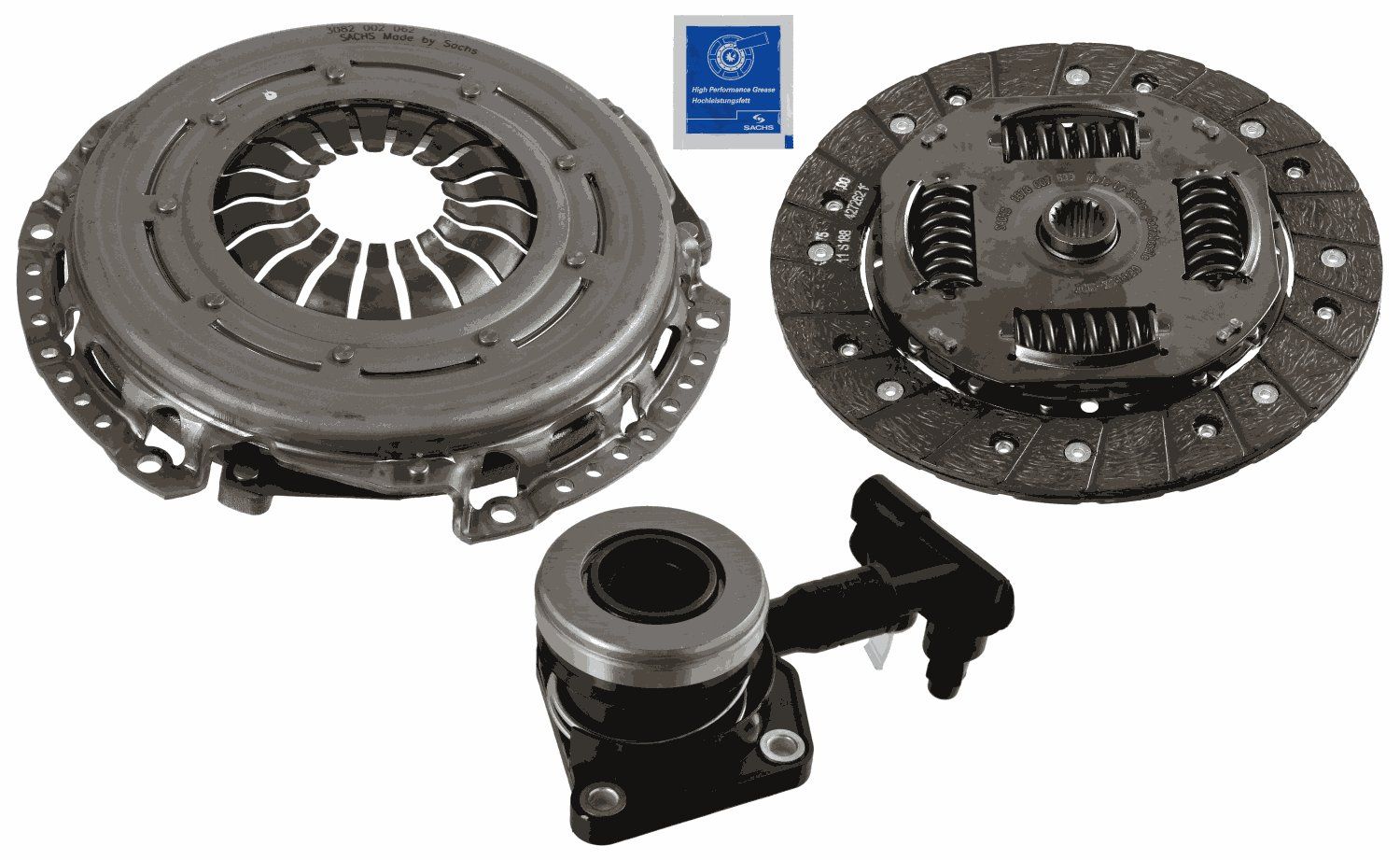 Комплект зчеплення SACHS 3000990346 - zapix