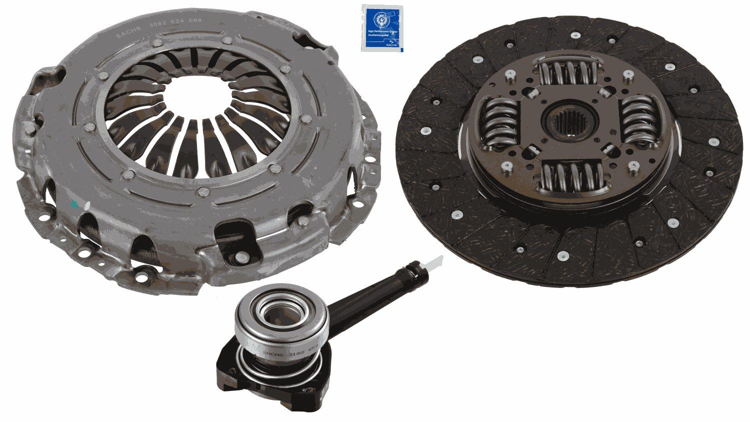 Комплект зчеплення SACHS 3000990483 - zapix