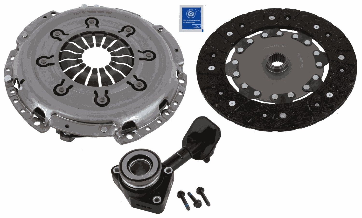 Комплект зчеплення SACHS 3000990487 - zapix