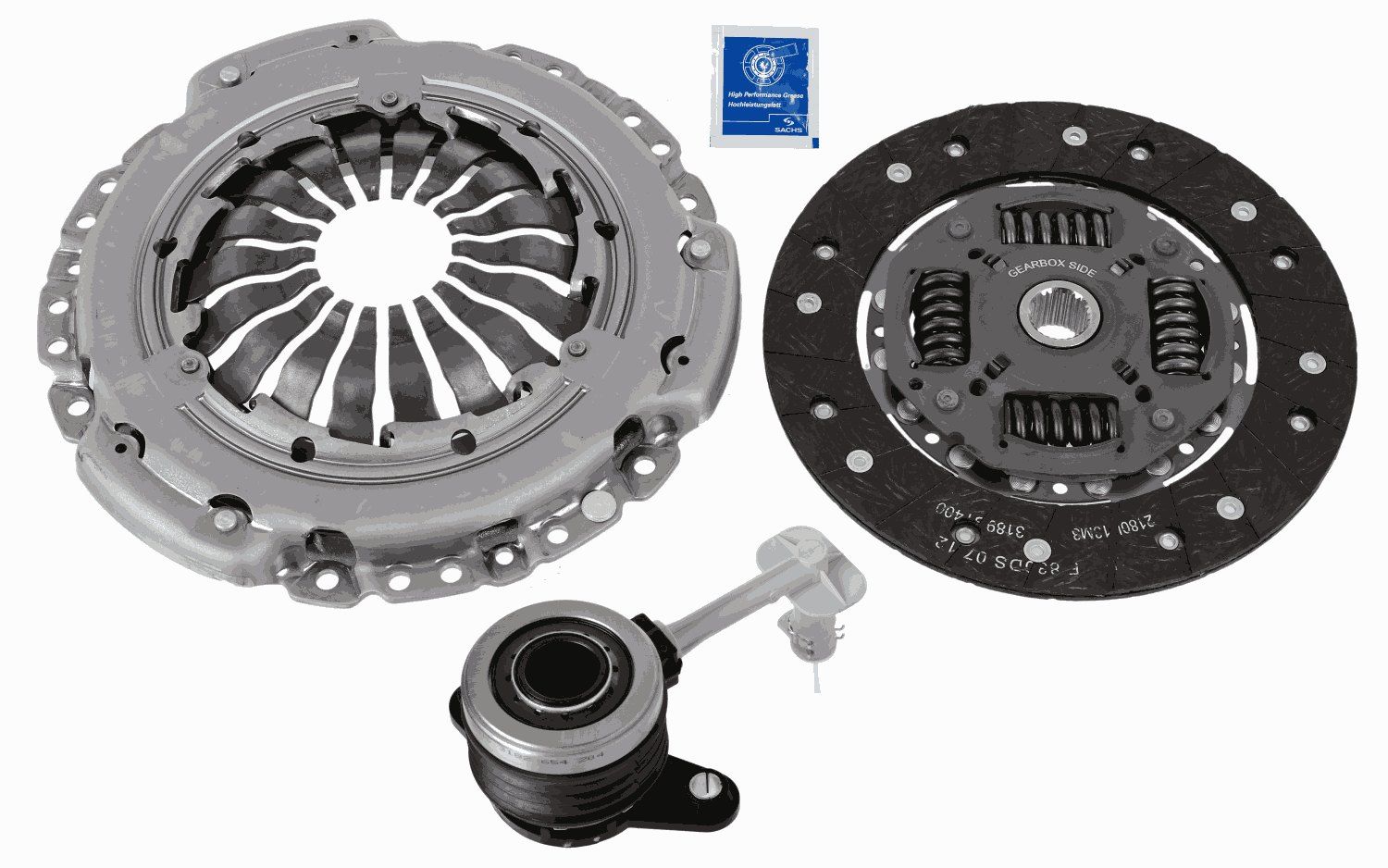 Комплект зчеплення SACHS 3000990504 - zapix