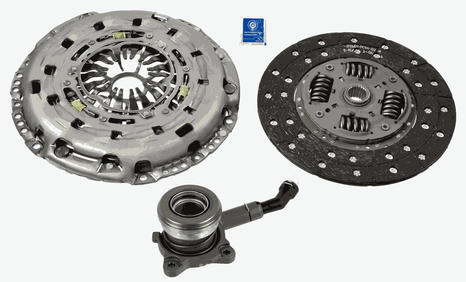 Комплект зчеплення SACHS 3000990517 - zapix