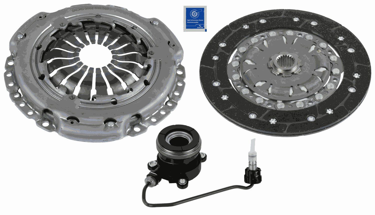 Комплект зчеплення SACHS 3000990526 - zapix