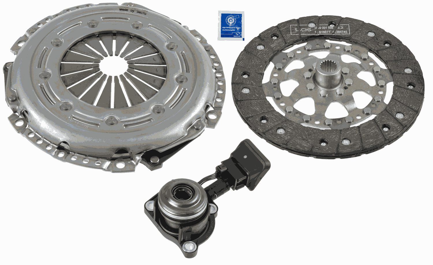 Комплект зчеплення SACHS 3000990549 - zapix