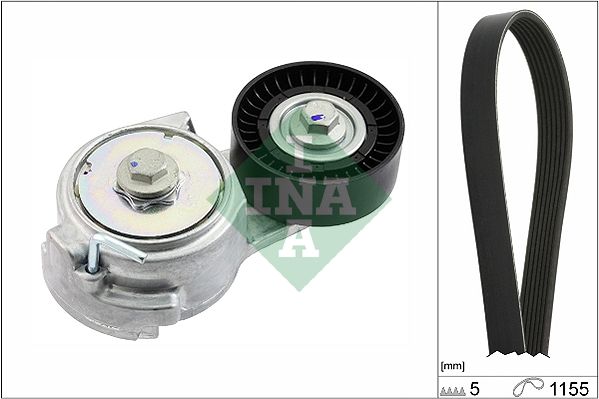 Комплект поліклинових ременів SCHAEFFLER INA 529001110 - zapix