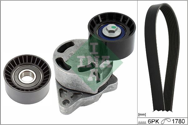 Комплект поліклинових ременів SCHAEFFLER INA 529013710 - zapix