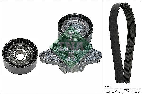 Комплект поліклинових ременів SCHAEFFLER INA 529016410 - zapix