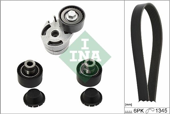 Комплект поліклинових ременів SCHAEFFLER INA 529018610 - zapix