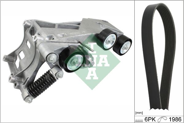 Комплект поліклинових ременів SCHAEFFLER INA 529023310 - zapix