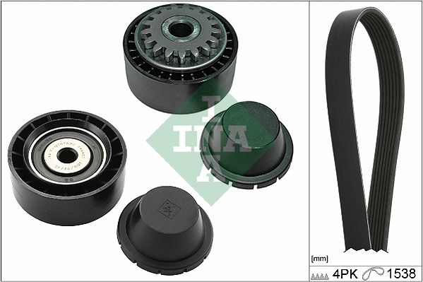 Комплект поліклинових ременів SCHAEFFLER INA 529028010 - zapix
