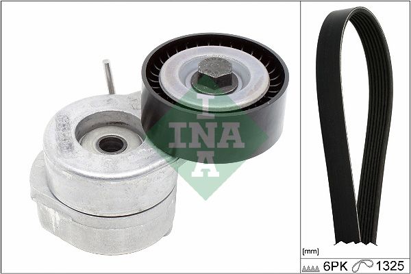 Комплект поліклинових ременів SCHAEFFLER INA 529028510 - zapix